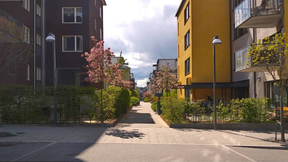 Ingång till förskolan Båtklubben.